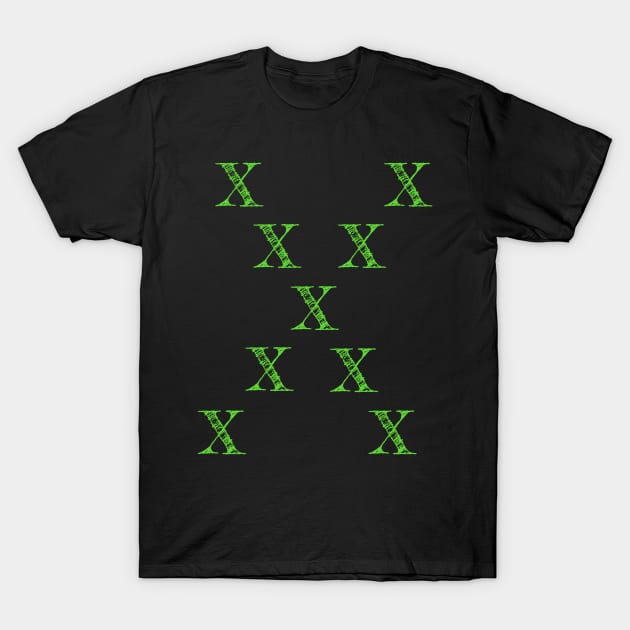 10x (green) T-Shirt by AFewFunThings1